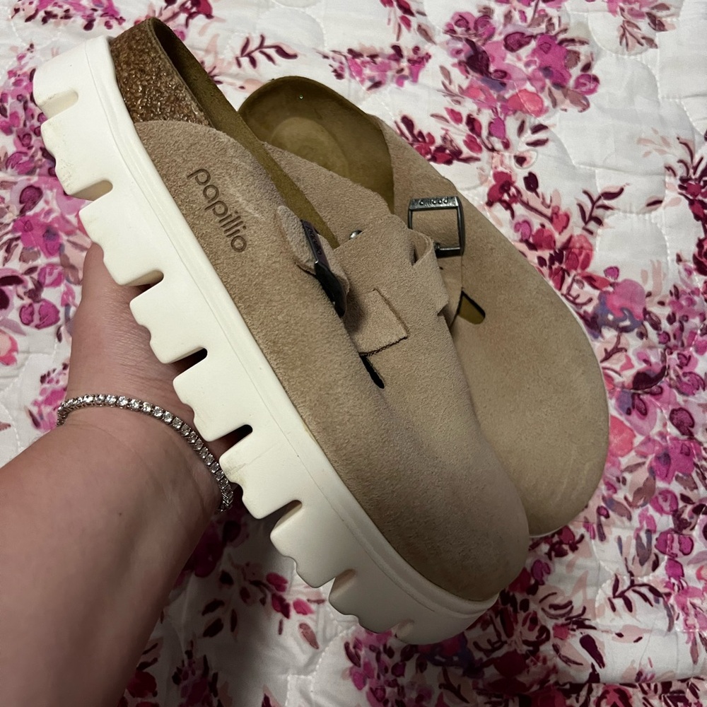 Birkenstock Papillio Boston Chunky Platform Clog- Size 39- Practically New ✨